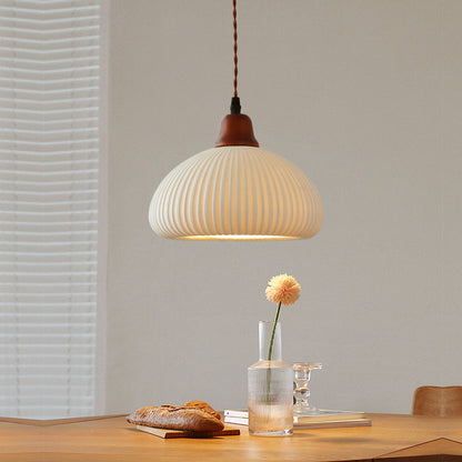 Scandinavische Vintage Hanglamp met Zachte Gloed voor Woonkamer Eetkamer en Slaapkamer Verlichting - Keramiek Design 6
