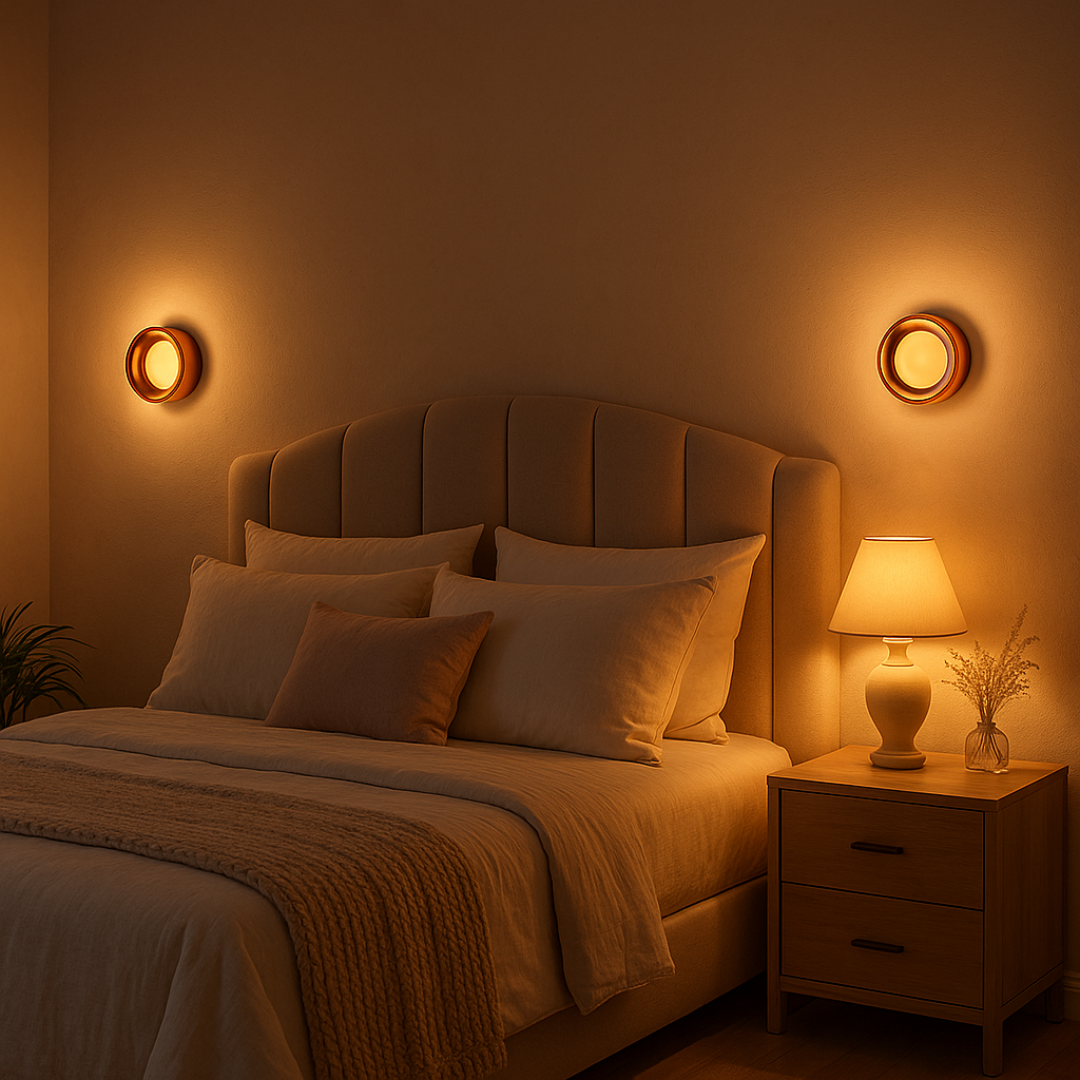Stijlvolle LED Wandlamp met Dimple Design – Compact en Energiezuinig voor Binnengebruik