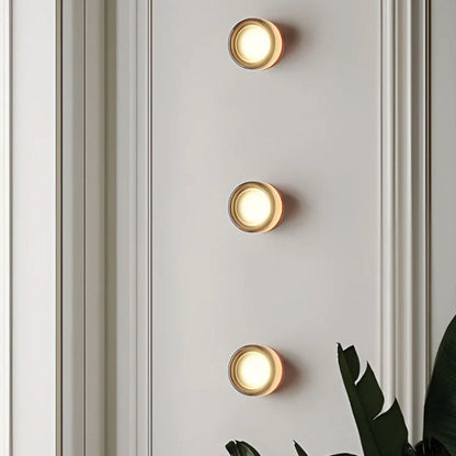 Stijlvolle LED Wandlamp met Dimple Design – Compact en Energiezuinig voor Binnengebruik