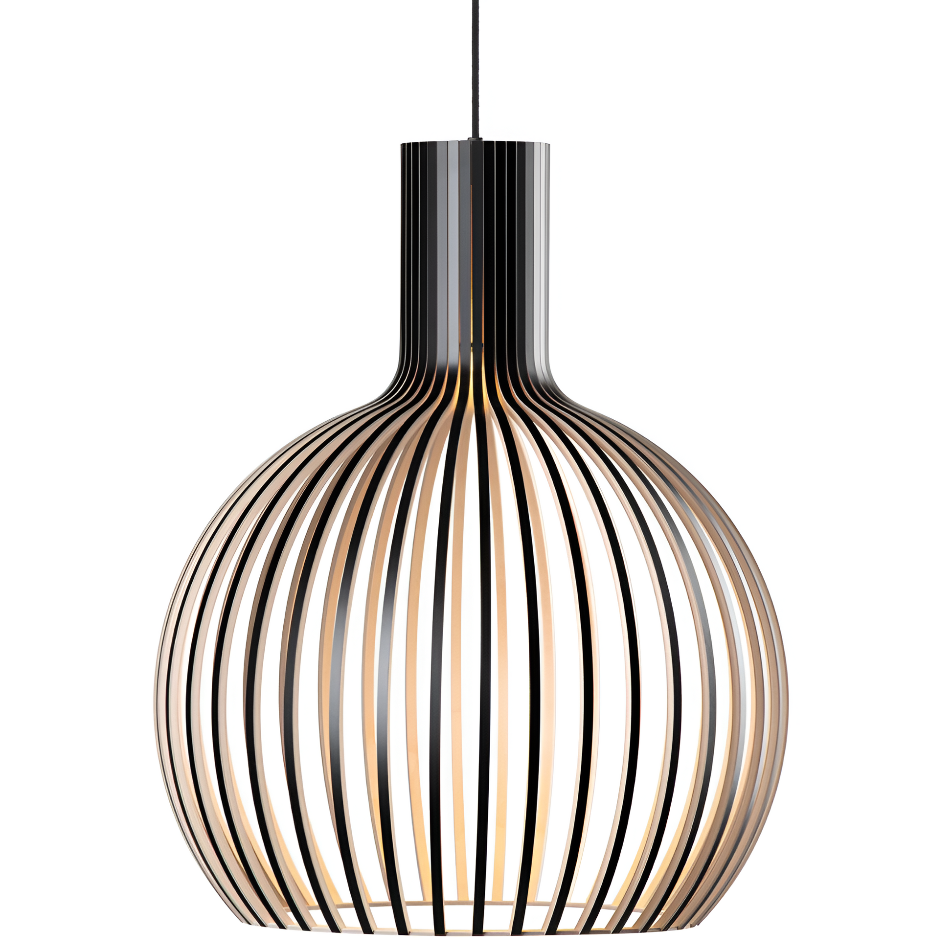 Vintage Houten Hanglamp met Cage Design voor Eetkamer en Woonkamer – Sfeervolle Verlichting met Verstelbaar Snoer 0