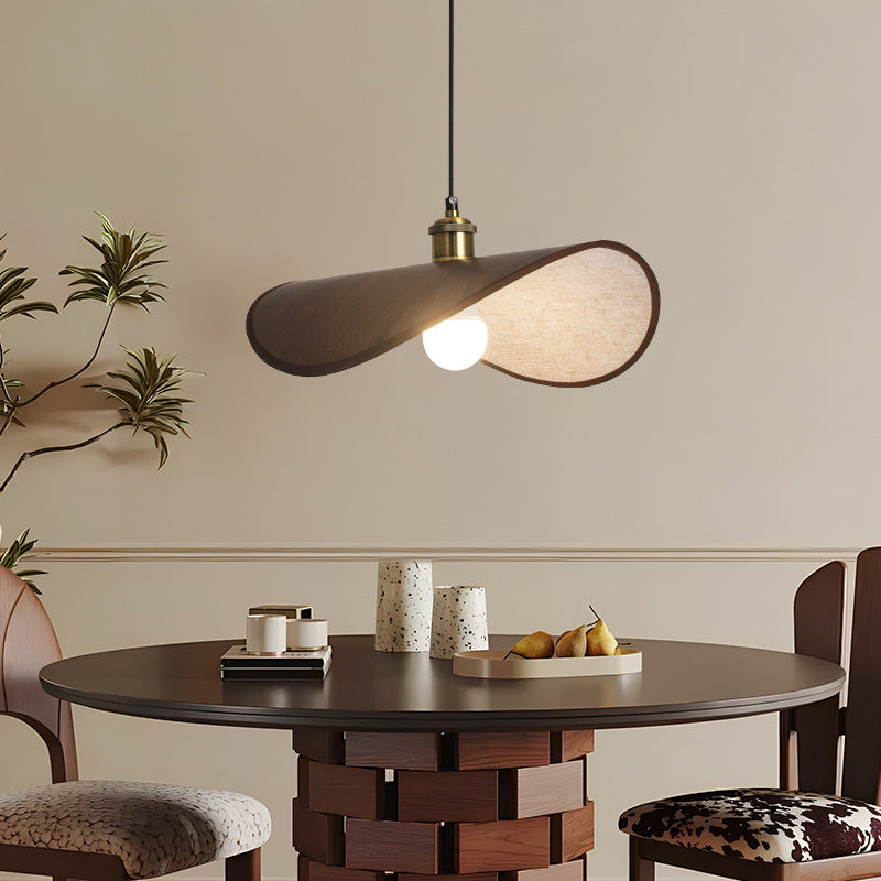 Wabi Sabi Hanglamp voor Eettafel en Woonkamer - Verstelbare LED Bloemenlamp met Warm Licht en Handgemaakt Ontwerp 3