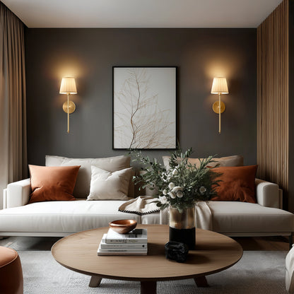 Wanddecoratie Set van 2 Draadloze Geplooide Wandwanden voor Muurdecoratie Woonkamer en Privacy - Moderne Polyester Stoffen 7