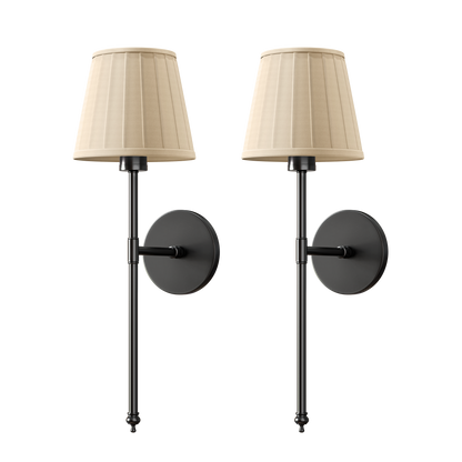 Wanddecoratie Set van 2 Draadloze Geplooide Wandwanden voor Muurdecoratie Woonkamer en Privacy - Moderne Polyester Stoffen 8