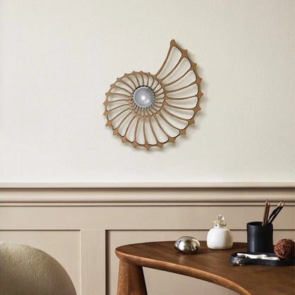 Wandlamp Zwart Aegir Nautilus Design – Modern LED Muurlamp voor Binnen, Energiezuinig en Stijlvol 6