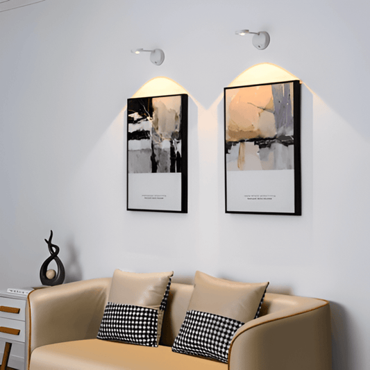 Waterdichte Draadloze LED Wandlamp met Bewegingssensor voor Buiten en Binnen - Oplaadbare Muurlamp met Magneetbevestiging 0