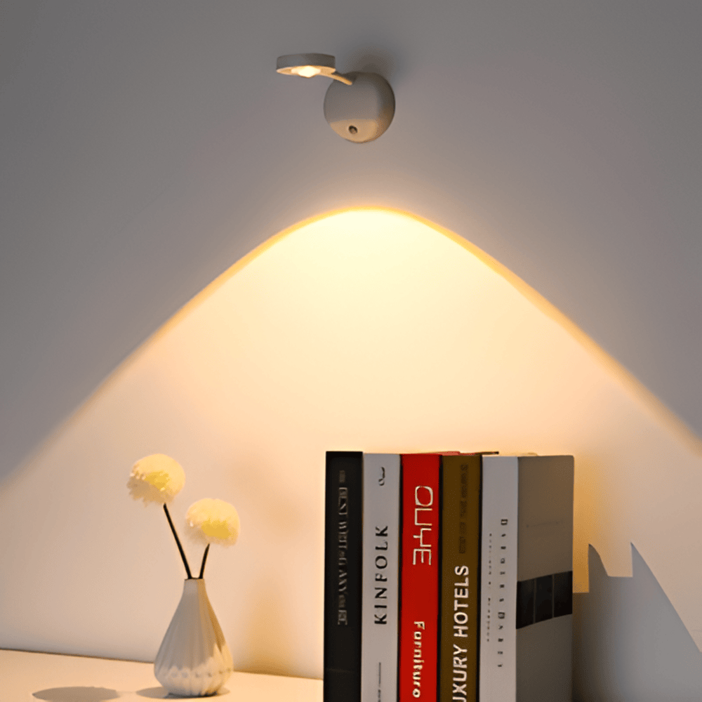 Waterdichte Draadloze LED Wandlamp met Bewegingssensor voor Buiten en Binnen - Oplaadbare Muurlamp met Magneetbevestiging 4