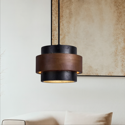 Zwarte Hanglamp met LED Verlichting voor Eettafel – Verstelbare Hoogte en Minimalistisch Design 1