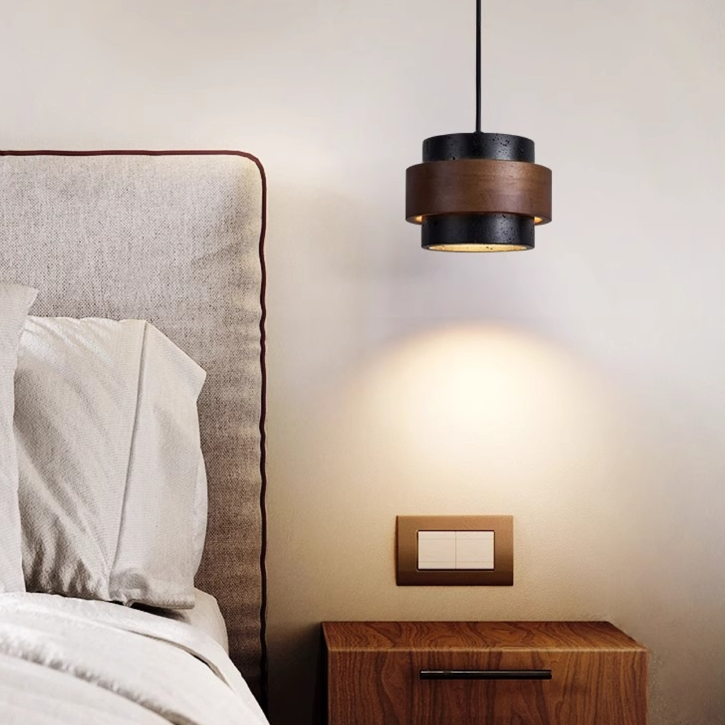 Zwarte Hanglamp met LED Verlichting voor Eettafel – Verstelbare Hoogte en Minimalistisch Design 2