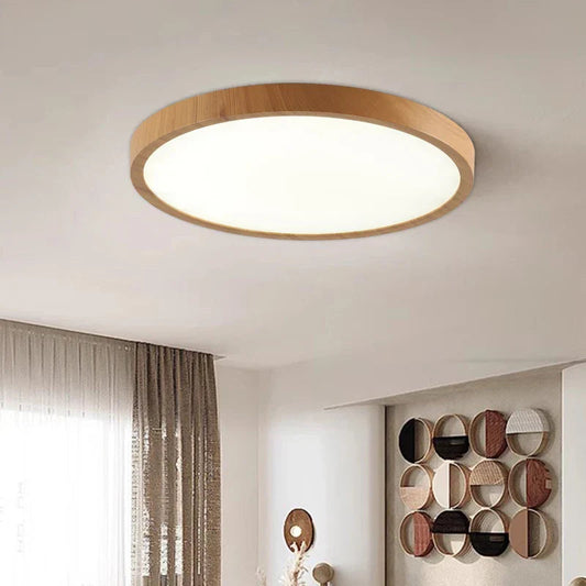 Zwarte Ultradunne Plafondlamp met LED Technologie en Drie Verlichtingseffecten voor Slaapkamer en Moderne Interieurs 1