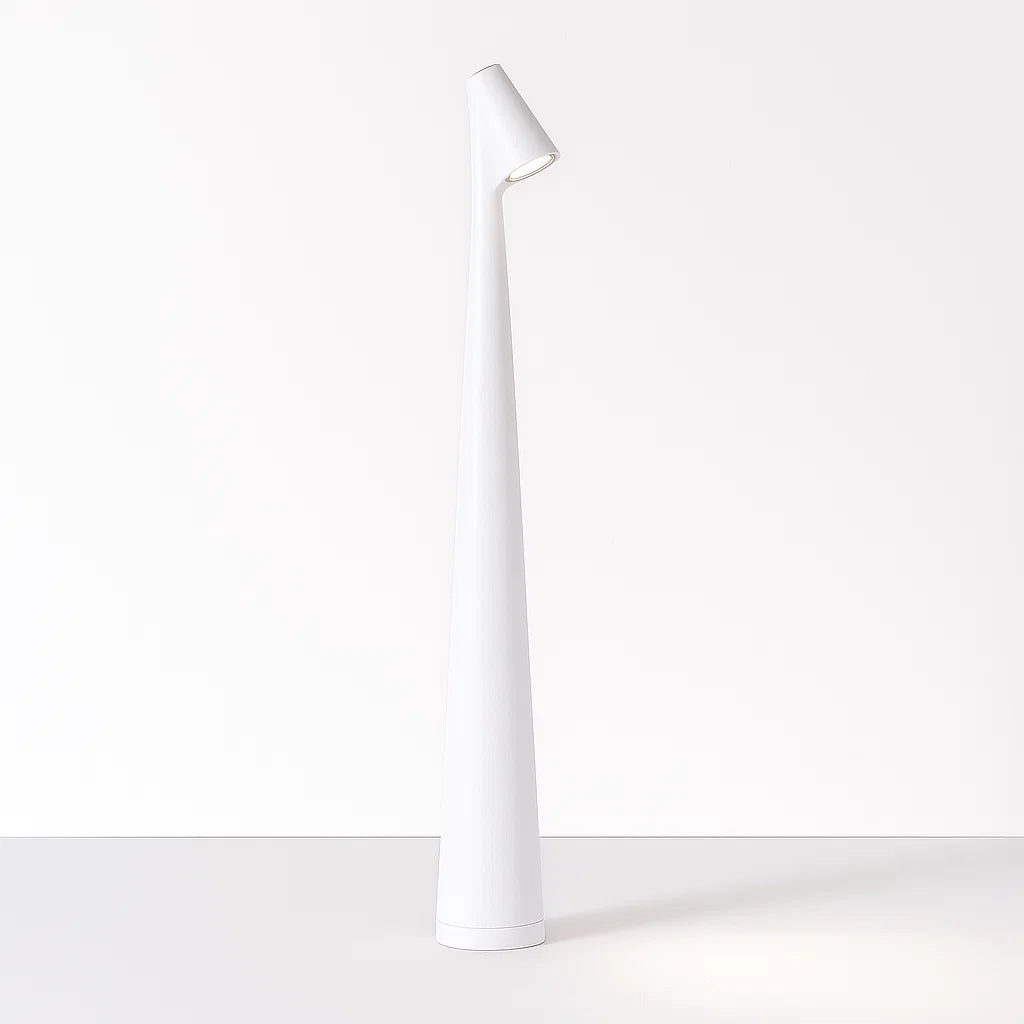 Draadloze Dimbare Tafellamp van Aluminium – Oplaadbare Nordic Design