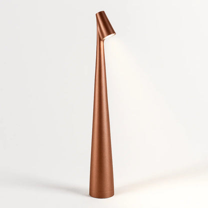 Draadloze Dimbare Tafellamp van Aluminium – Oplaadbare Nordic Design