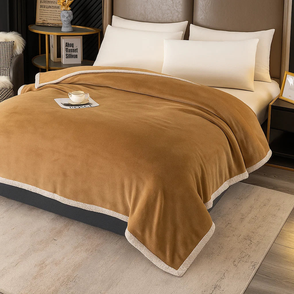 Dikke Kasjmier Plaid | Zachte en Warme Deken | Luxe Comfort voor Binnen en Buiten