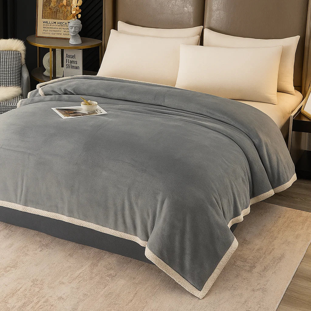 Dikke Kasjmier Plaid | Zachte en Warme Deken | Luxe Comfort voor Binnen en Buiten