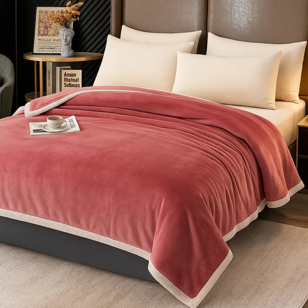 Dikke Kasjmier Plaid | Zachte en Warme Deken | Luxe Comfort voor Binnen en Buiten