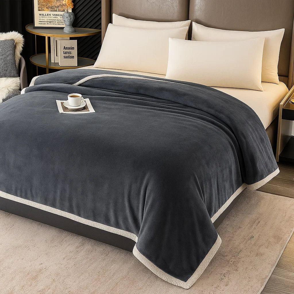 Dikke Kasjmier Plaid | Zachte en Warme Deken | Luxe Comfort voor Binnen en Buiten